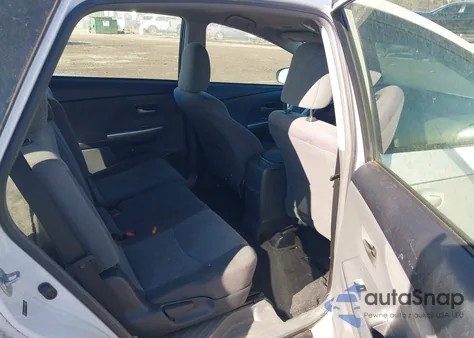 2012 Toyota Prius V Three из США, поврежденный, VIN JTDZN3EU7C3038415